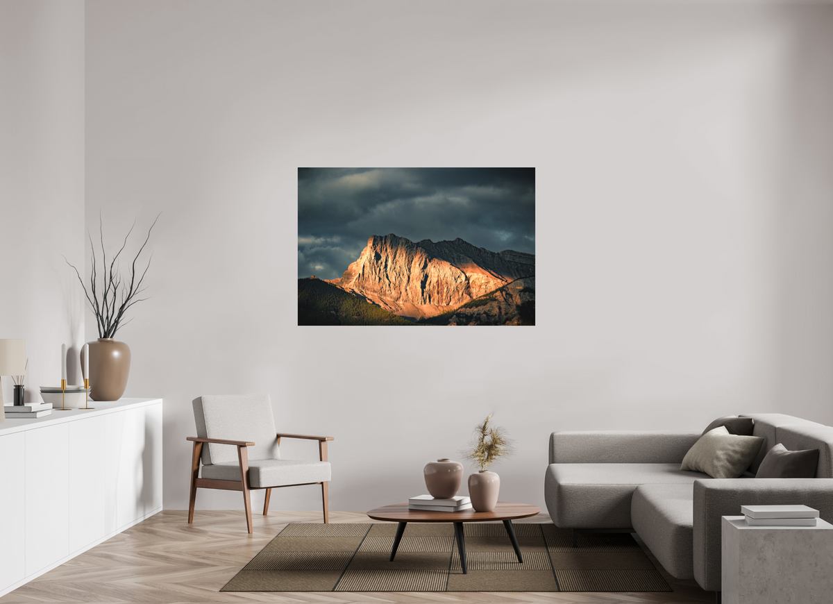 150 x 100 cm, Photo Print Under Matte Acrylic Glass Chasing Fire, Standing Tall