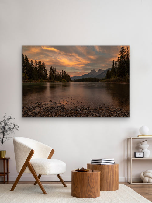Alpenglow Serenade | Canadian Rockies Fine Art Print