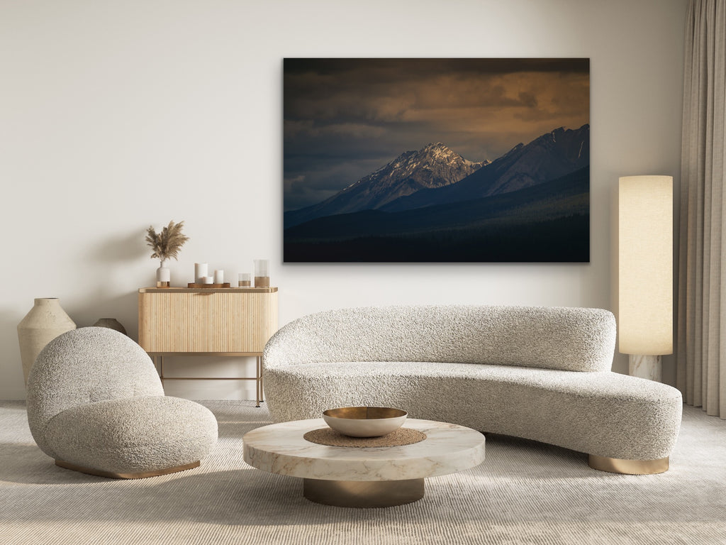 Gold & Granite | Canadian Rockies Fine Art Print