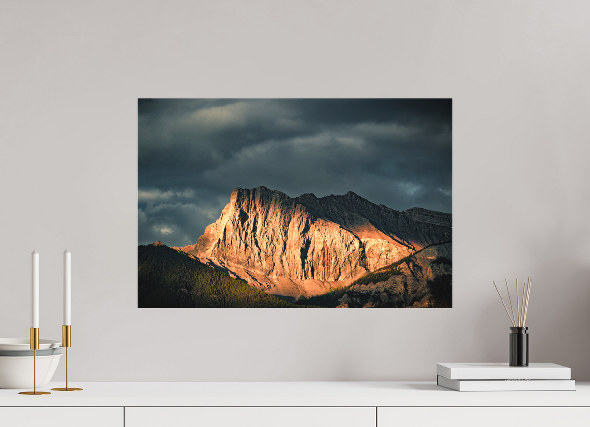60 x 40 cm, Photo Print Under Matte Acrylic Glass Chasing Fire, Standing Tall