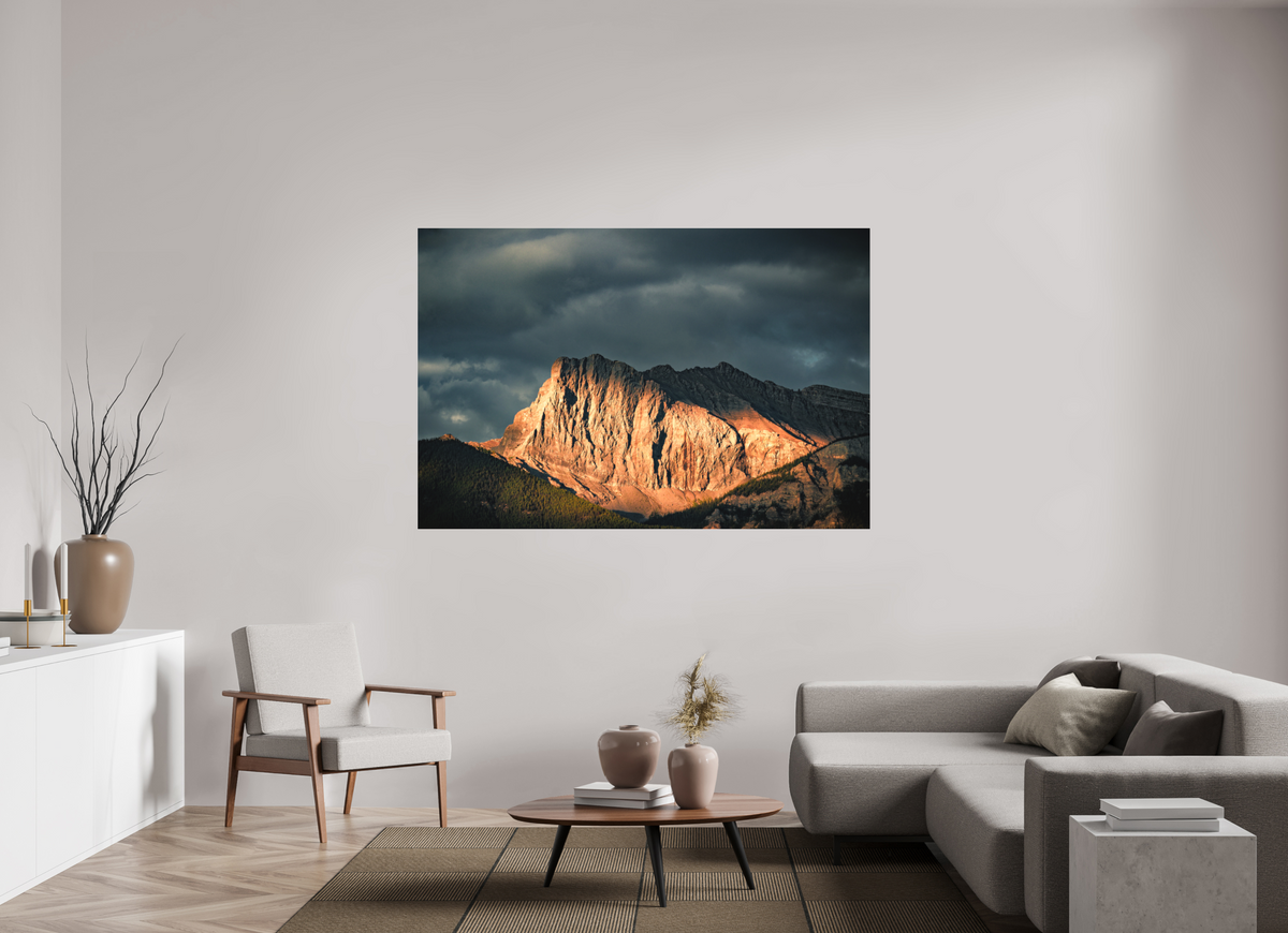 180 x 120 cm, Photo Print Under Matte Acrylic Glass Chasing Fire, Standing Tall